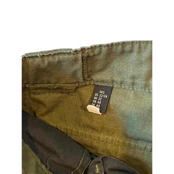 Tru Spec Straight Leg Khaki Green Cargo Jeans Mens 32x28 - Picture 4 of 4